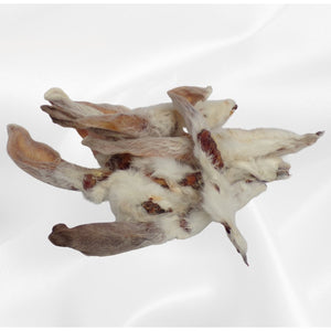 Oreilles de lapin avec poils